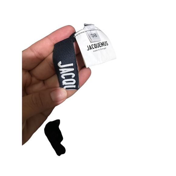 Jacquemus La Robe Piana Dress Black 38 - Picture 6 of 8